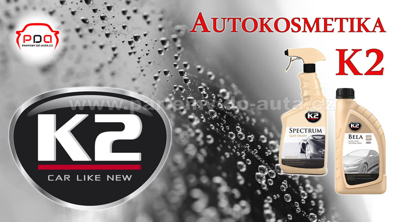 Autokosmetika K2 nejprodávanější